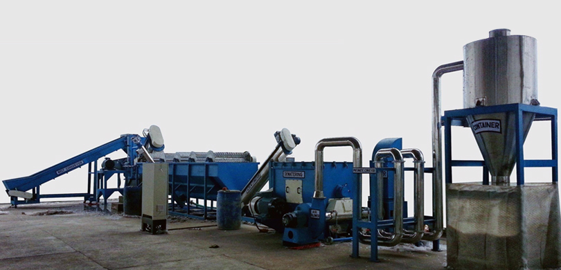 Hydraulics Press for Waste Recycling Plant | Ambica Hydraulics Pvt. Ltd